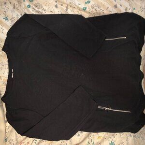 Gap zipper pocket dress three quarter sleeve